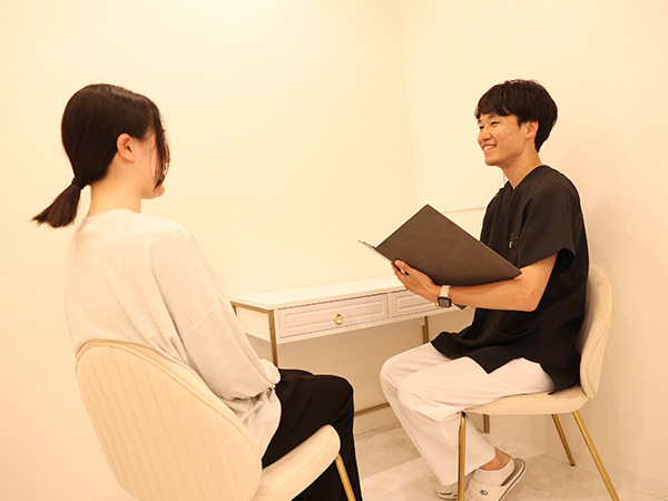 カウンセリングの様子